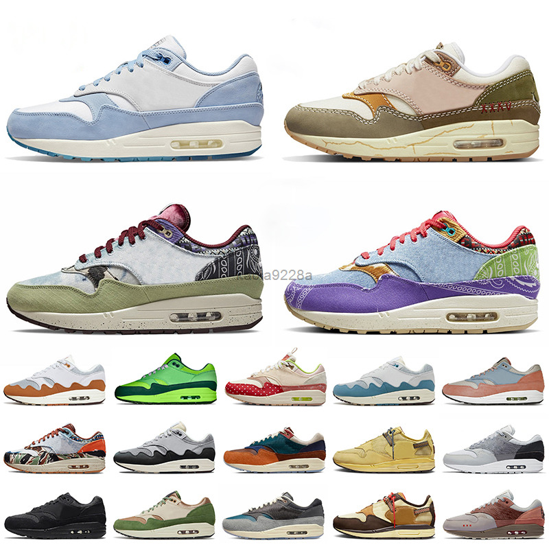 

NIKE 2022 Women Mens Trainers Patta Waves 1 Running Shoes Kasina Won Ang NH Treeline Blueprint Concepts Heavy Canvas 87 Wabi Sabi Noise Aqua airs, Eh35