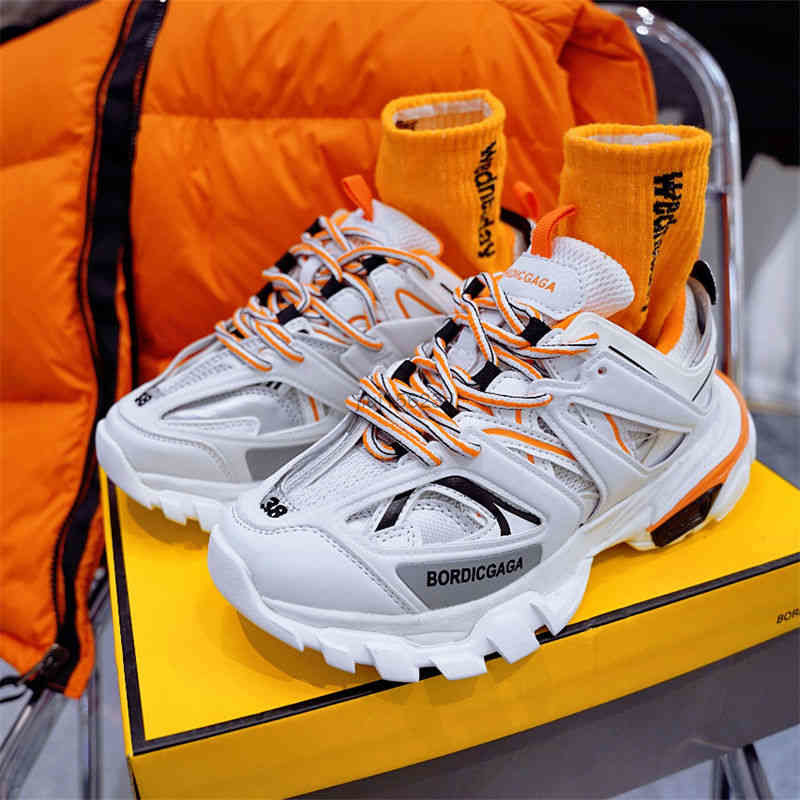 

Designer Sports Shoes Balencigas Dad Paris Men's Third Generation Track High Version Thick Soled Muffin Women's Super Popular Ins Fashion balencigas shoes, All black four generations