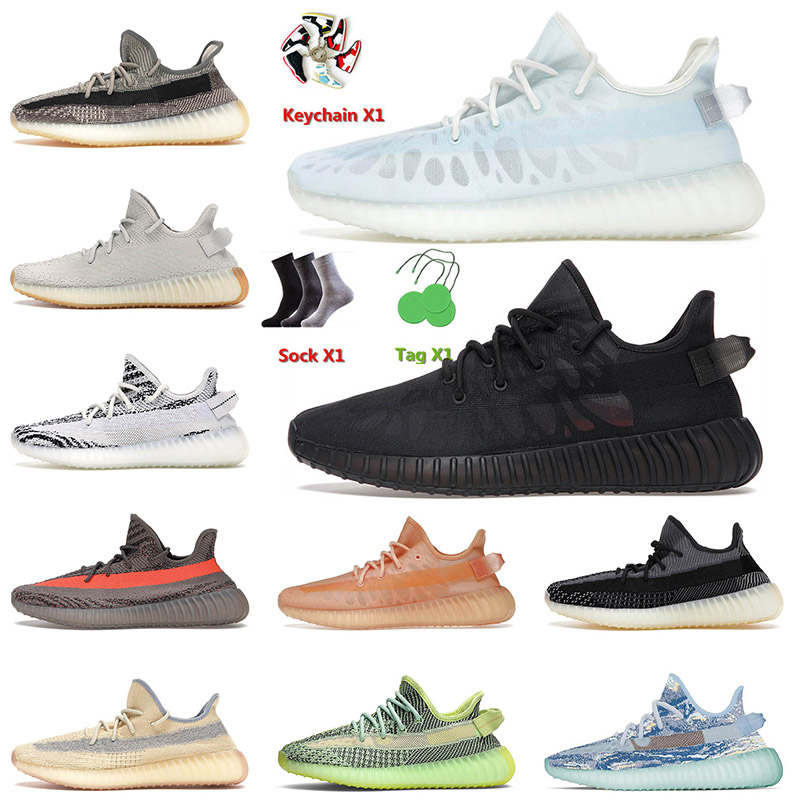 

2022 New Quality Boost v2 Shoes Mono Ice Cinder Yeezies'Kanye'350 Size 13 Stone Zyon Yecheil Cream Zebra Men Women Casual Trainers Sneakers 36-48