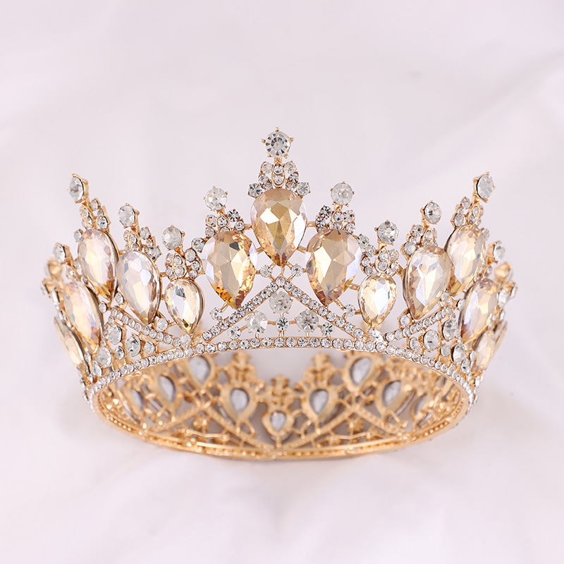

Designer crown lady fashion luxury wedding Headpieces alloy headdress bridal accessories 080216
