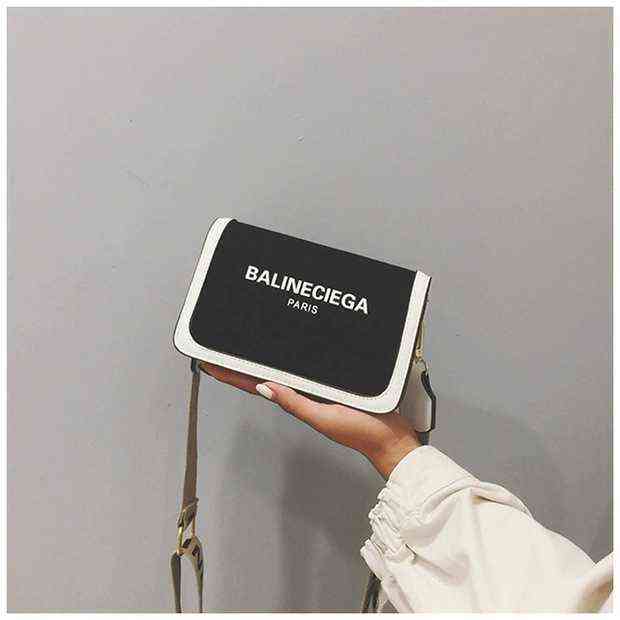 

Purses US Bag Messenger Korean female student versatile ins same bag new fashion network Tibet special chain, Sky blue