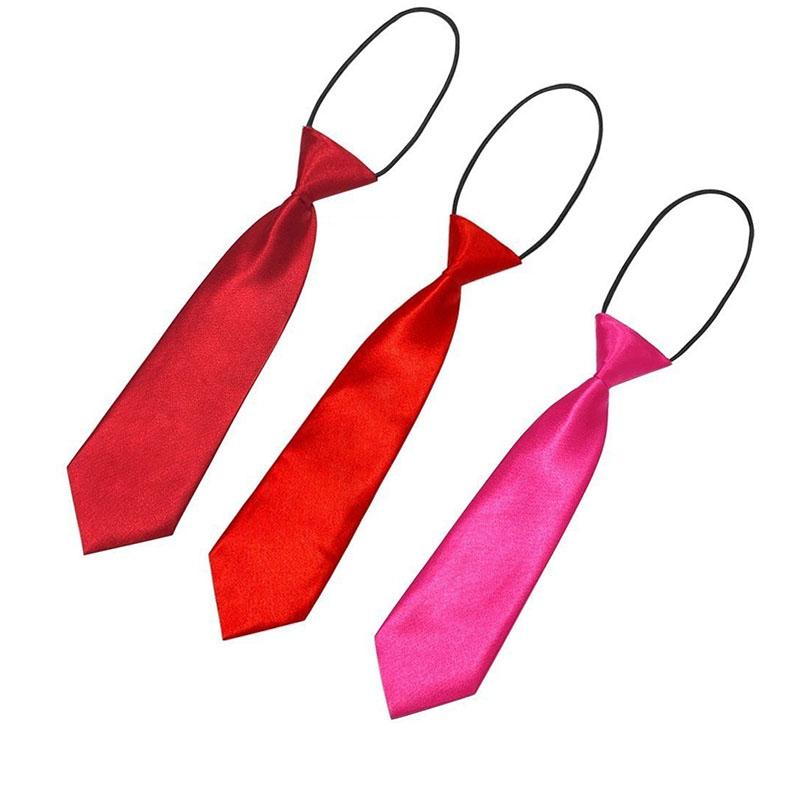 

Bow Ties 8/3/1pcs Red Children Tie Necktie School Boys Girls Kids Baby Wedding Fashion Neck TieBow