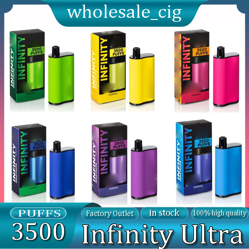 

Fumed INFINITY Disposable E cigarettes 1500mah Battery Capacity 12ml With 3500 2500 puffs Extra ULTRA Vape Pen 50mg Vapors Factory Wholesale 100% High Quality