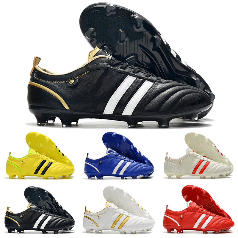 

2022 Top Quality Retro Mens Kaka ADIPURE FG Soccer Shoes Black White Blue Men Shoe Kaká Football Boots Outdoor Cleats Size 39-45, I need look other product