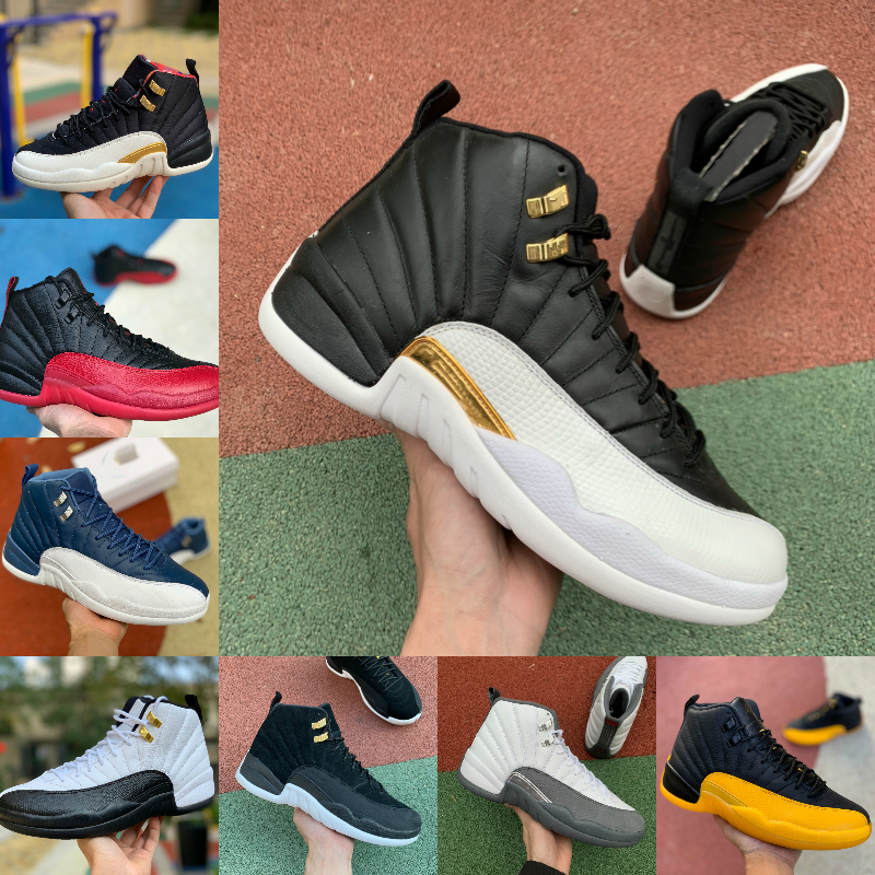 

Jumpman 12 Royalty 12s Mens Basketball Shoes Winterized OVO White Fiba Black Dark Concord Flu Game Chinese New Year Taxi Grey Men Outdoor Designer S033, 001