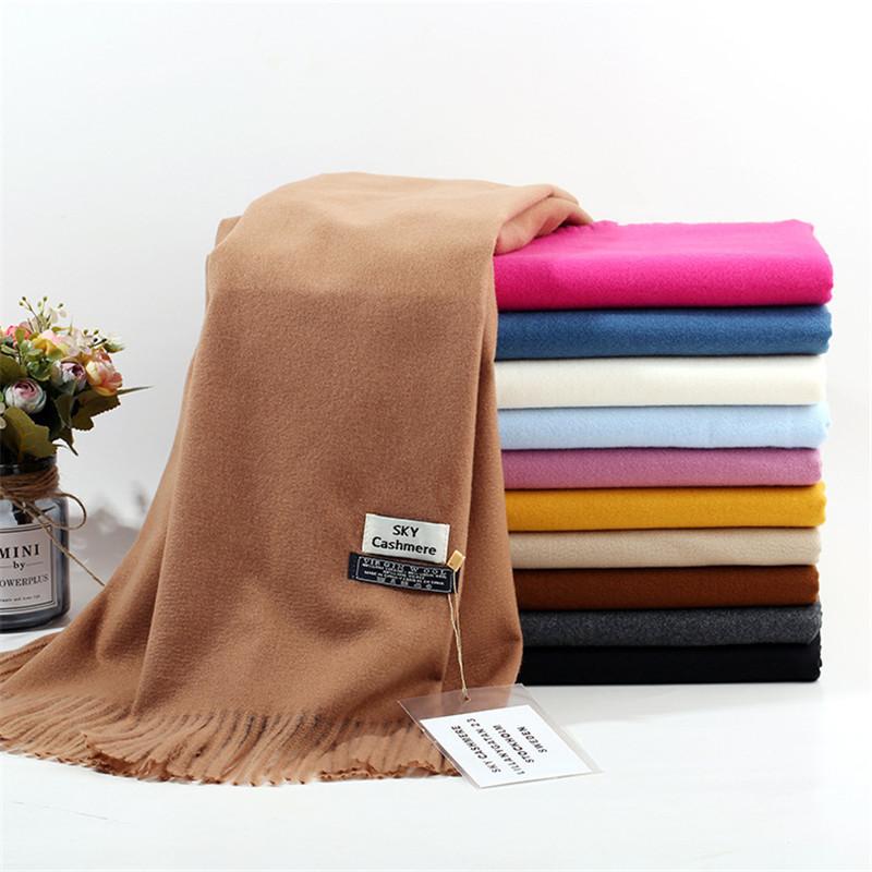 

Scarves Warm Winter Scarf Unisex 2022 Female Male Wool Sky Cashmere Pashmina Tassels Women Men Wrap ShawlScarves ScarvesScarves