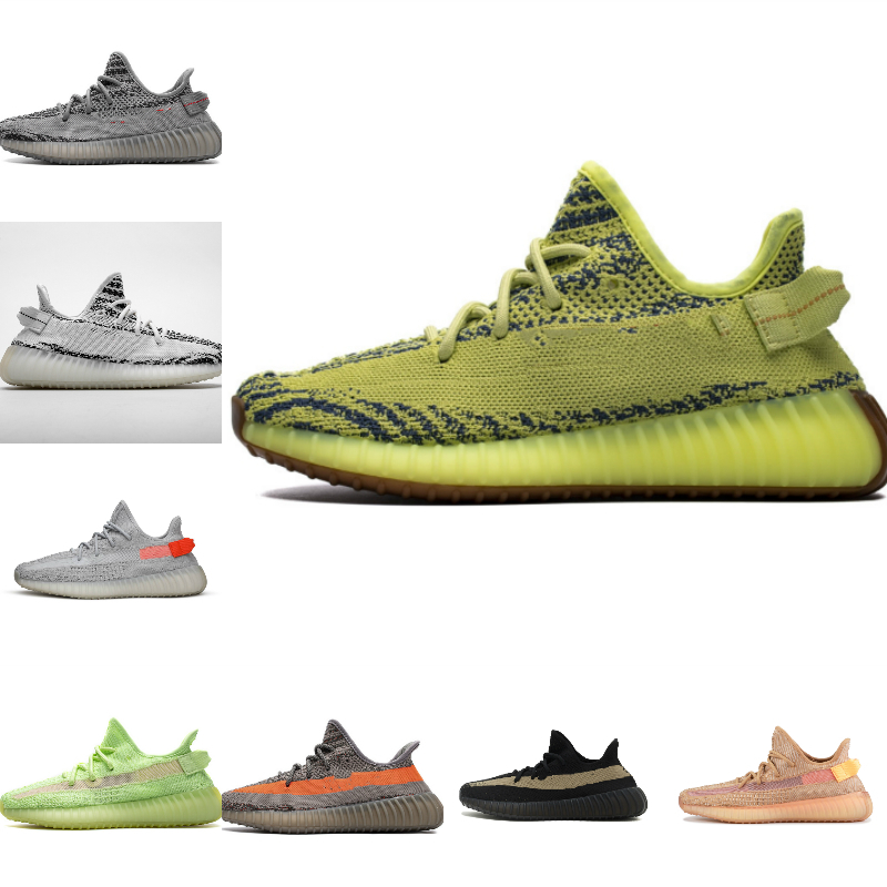

Reflective 3M V2 Running Shoes Static Belgua 2.0 Semi Frozen Zebra Black Red Butter Yellow Blue Top Quality Designer Men Women Trainer S002, Shua
