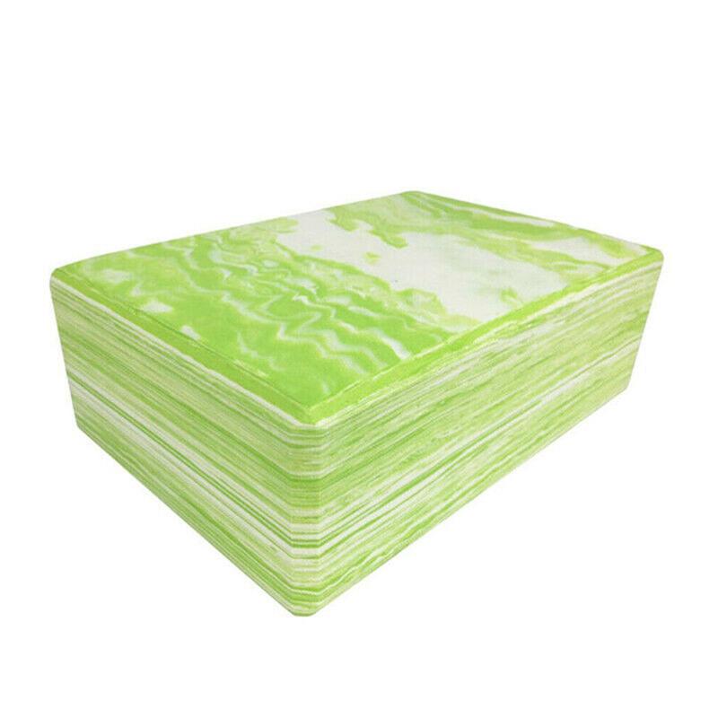 

Yoga Blocks High-density EVA Foam Block Six-color Gym Pilates Exercise Stretching Fitness EquipmentYoga BlocksYoga, Green
