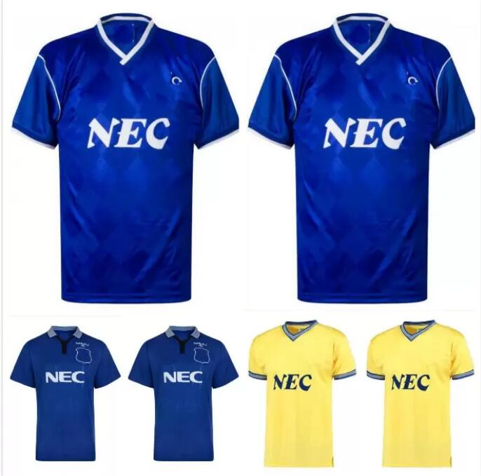 

EFC 1995 FERGUSON Retro SOCCER JERSEY Kanchelskis RIDEOUT LIMPAR 86 87 88 HINCHCLIFFE Jackson STUART Home HORNE Football SHIRTS Final CAMISE
