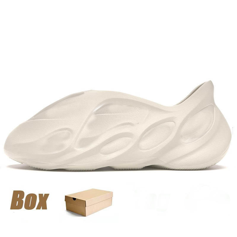 avec des créateurs de boîte pour hommes pour enfants mousse couneur coulins glissades pantoufle éflame orange pure crème argile désert sable miné