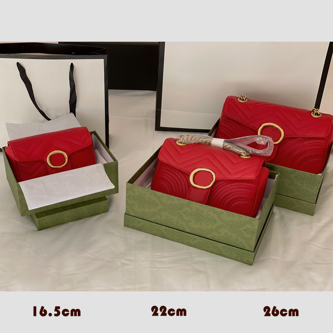 2022 Nouveaux Designers de luxe Lady Sac à main Mode Couverture Chaînes Portefeuille Épaule diagonale sac Multifonction mobile treillis Pochettes