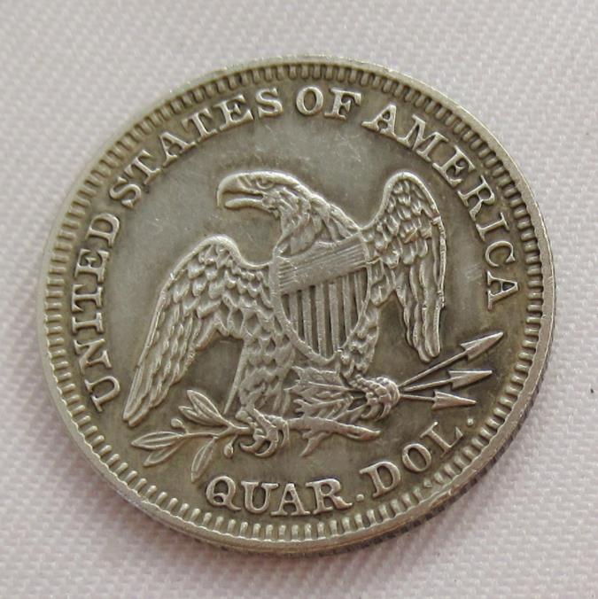 

US 1842P/O Liberty Seated Half Dollar Silver Plated Craft Copy Coins metal dies manufacturing factory Price