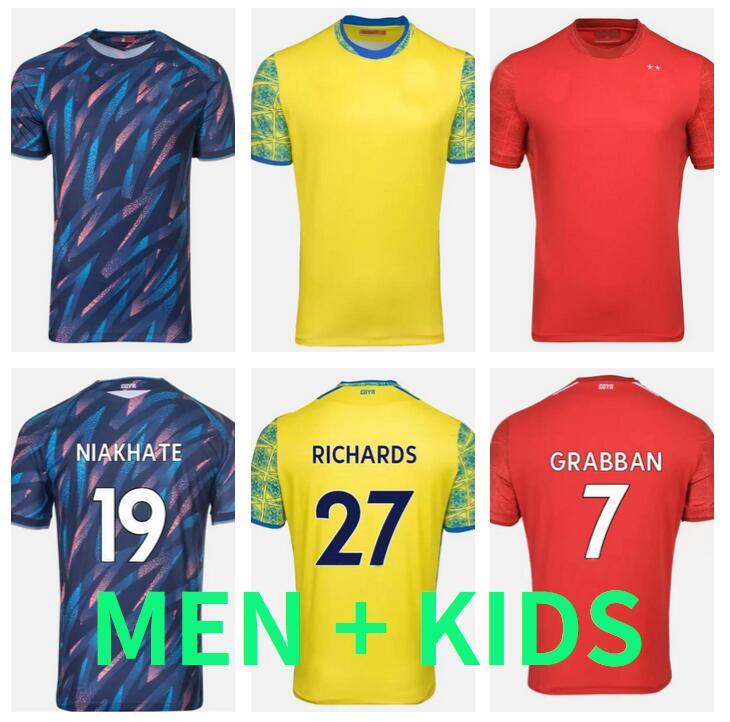 

22 23 Nottingham GRABBAN Soccer Jerseys Johnson Surridge 2022 2023 Forest home Awoniyi AMEOBI MIGHTEN KROVINOVIC Zinckernagel Yates Football Shirt Man kids