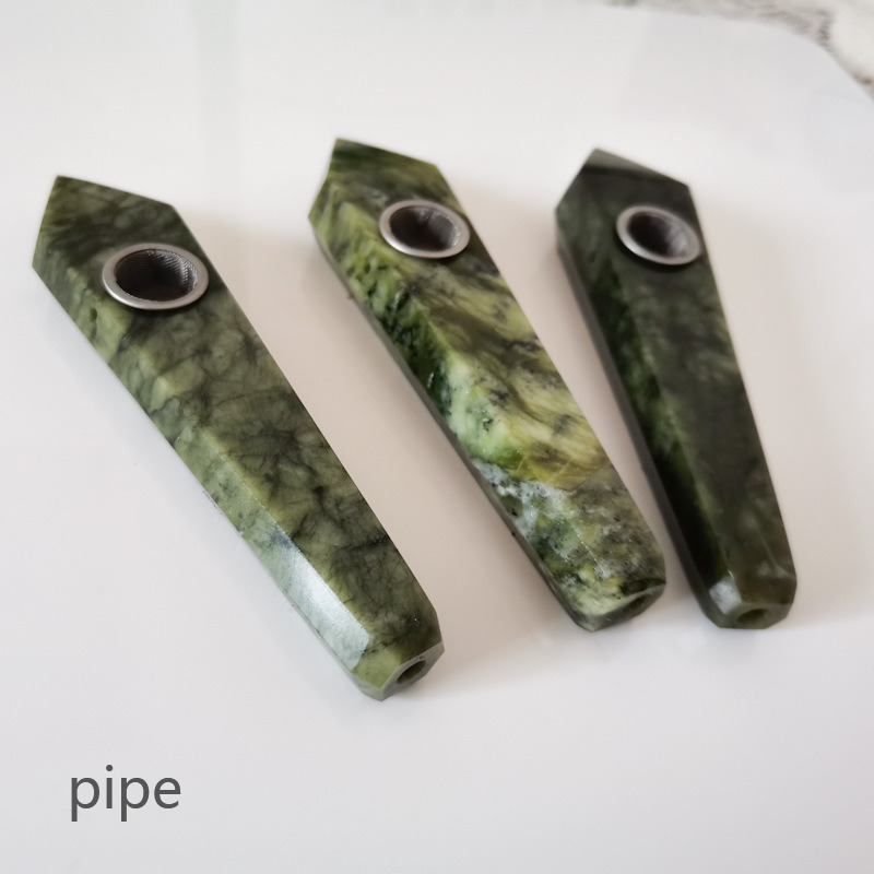 

Natural crystal smoking pipe hexagonal prism suction pipes