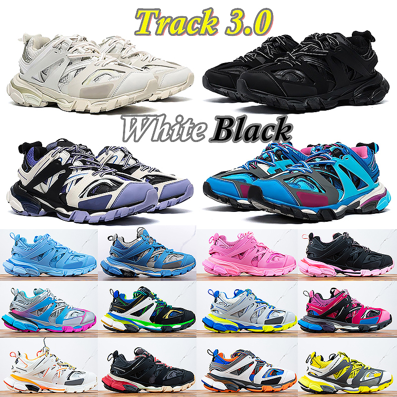 

Designer Shoes Track 3 Sneakers for Men and Women Pink Sepatu Chunky Blue Black Red Track 3.0 Tess.s. Gomma Platform Trainers