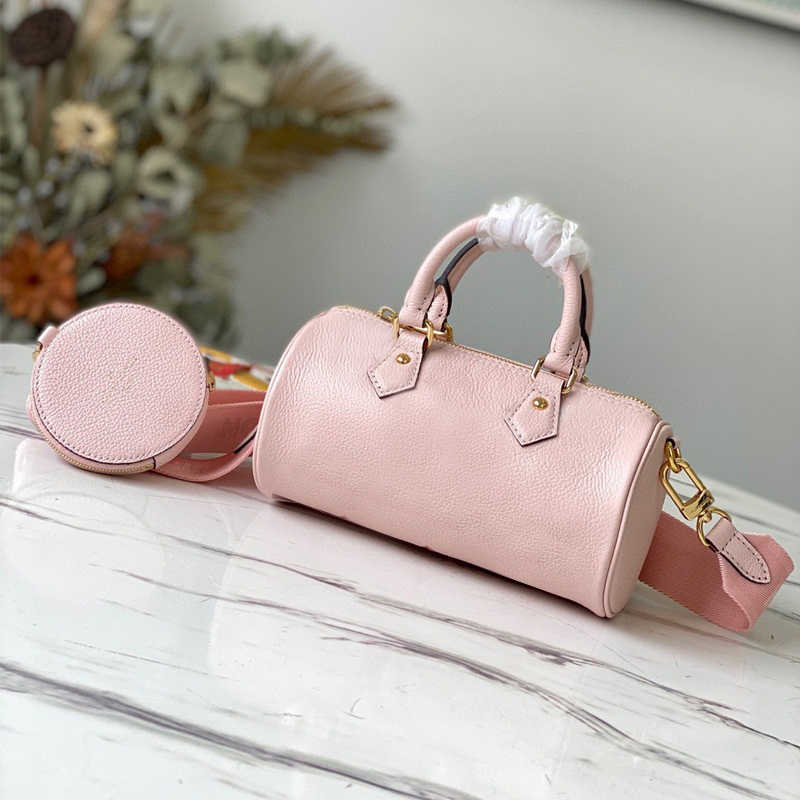 

Gradient Print Papillon BB Women Shoulder Crossbody Bags 2pcs with Strap Designer Luxury Handbags Lady Purses Shopping Bag Wallets M45707, Bubble paper package