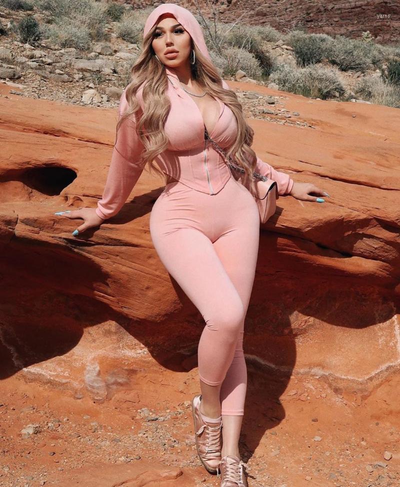

Women' Tracksuits 2 Piece Set Spring And Autumn Leisure Long Sleeve Top Pants Outfits Fitness Lounge Sportwear Solid Color, Gray