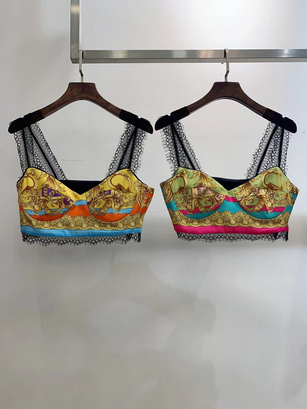 

women tank top ,lace vest , two colors