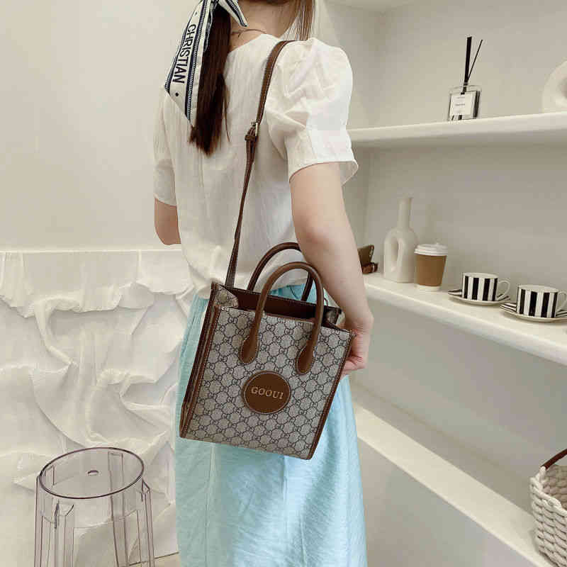 

printing bag women's bag new versatile handlebar large capacity style shoulder bag Purses_MSFS