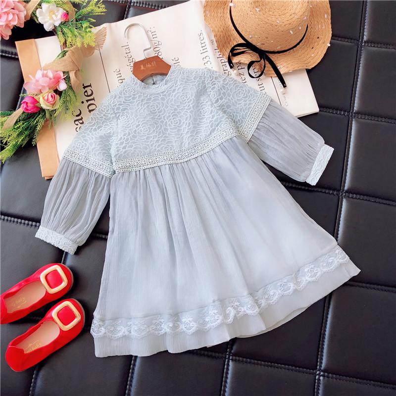 

Girl's Dresses 2022 Spring Autumn/winter/summer Girls Kids Boys Princess Dress Comfortable Cute Baby Clothes Children Clothing, Gray
