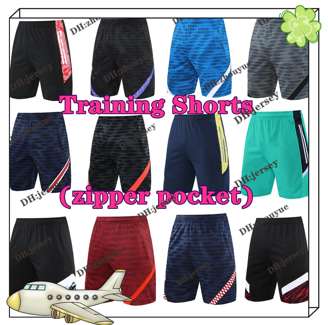 

2022 2023 PaRIs Training Shorts Mens designers tracksuits soccer football training (zip pocket)