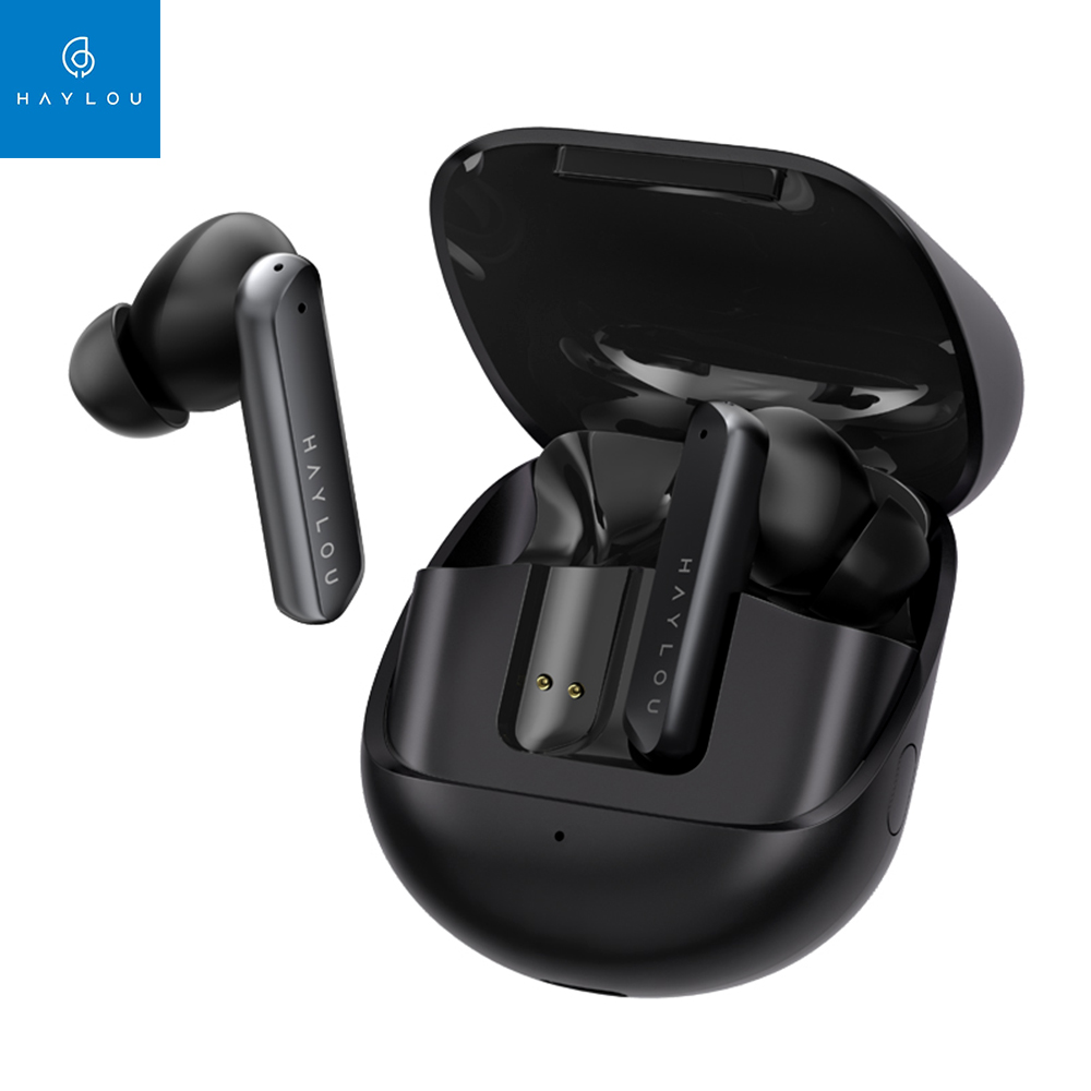 

HAYLOU X1 Pro Headphones True Wireless Earbuds ANC Dual Active Noise Cancellation Wireless Bluetooth 5.2 Music, Black