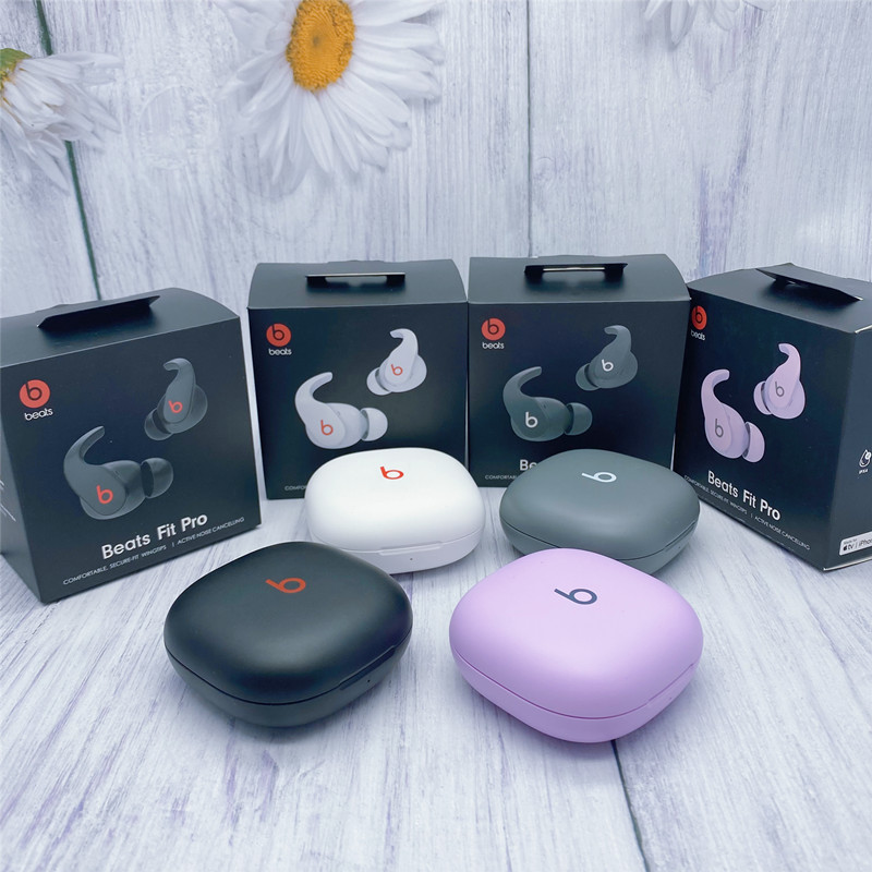 

Phone Earphones For Beats Fit Pro True Wireless Sport Bass Music Earbuds Headphone Compatible With Android & Apple Siri Support, Black