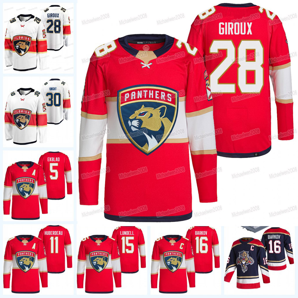 

28 Claude Giroux Florida Panthers 2022 Jersey Aleksander Barkov Jonathan Huberdeau Spencer Knight Radko Gudas Aaron Ekblad Reinha Joe Thornton Sergei Bobrovsky, Women