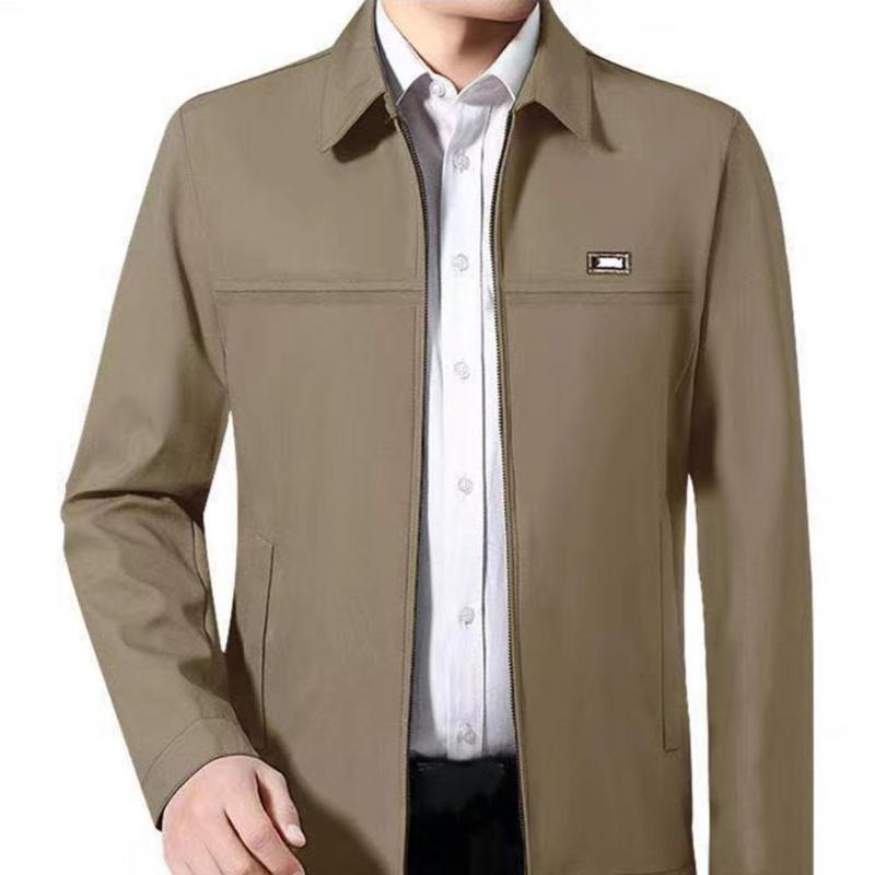 

Men's Jackets Trendy Leisure Men Coat Spring Loose Lapel Jacket, Blue