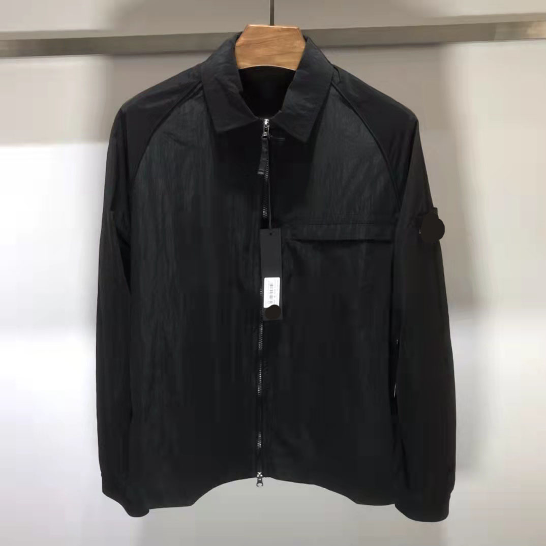 

2022New CP topstomey Men's Jackets stones designer new island breathable metal wire lightweight zipper windbreaker can be folded into a small bag, Supplement (not shipped separately)