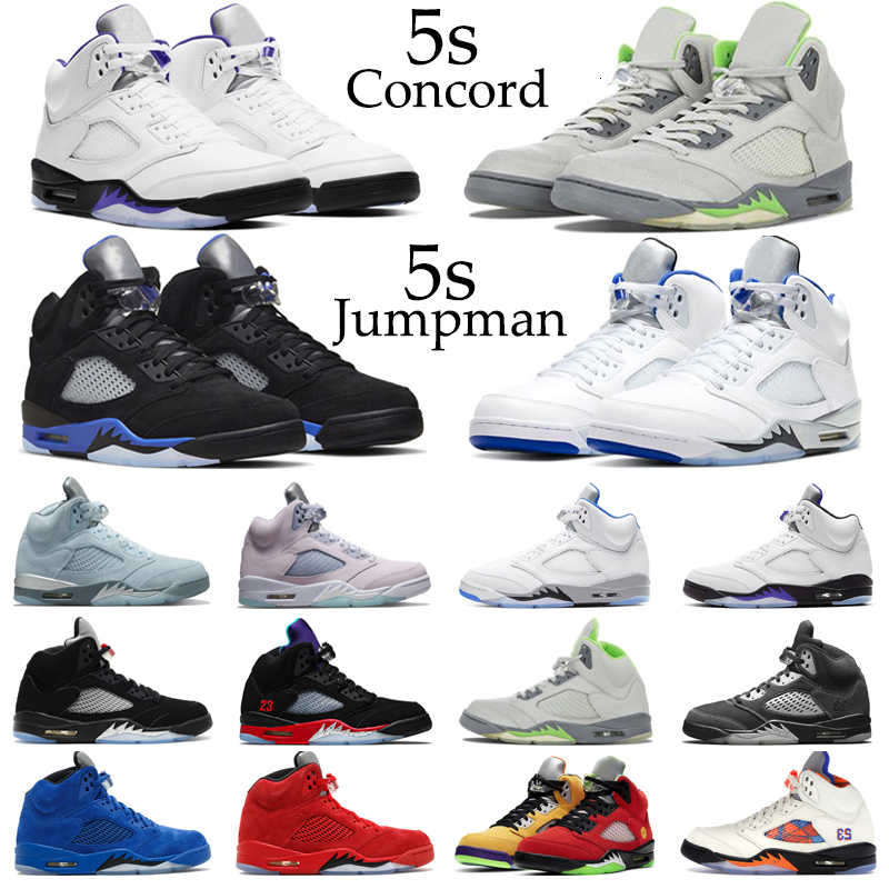 

Sale 5s Concord Men Basketball Shoes Jumpman 5 Green Bean Easter Blue Bird Raging Red Racer Oreo Anthracite Mens Trainers Sport PO62
