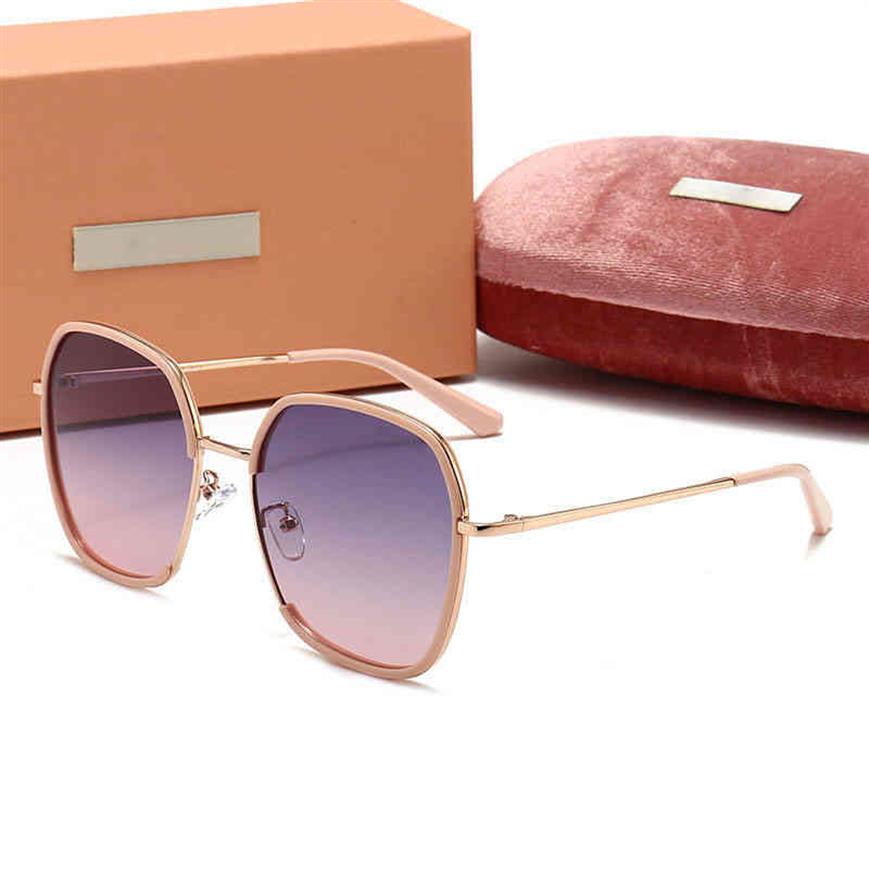 

Large frame thin sunglasses miu women fashion driving street shooting ins polarized sunglasses safety glasses cycling sport sun gl227S