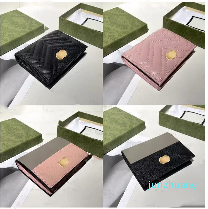 

designer leather card Wallets fashion small Coin purses holder Women Wallet bags 2022