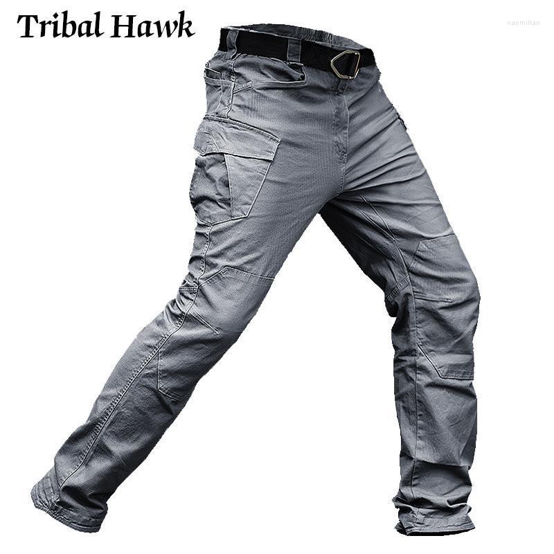 

Men' Pants Tactical Cotton Men Military Combat Cargo Army Multi Pockets Stretch Flexible Casual Black Work TrousersMen' Naom22, Khaki
