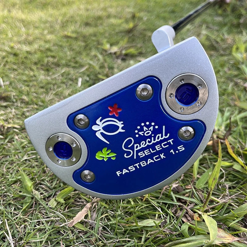 

Special Golf Putter FASTBACK Men's 1.5 Half Round Turtle Limited Clubs Putter with cover