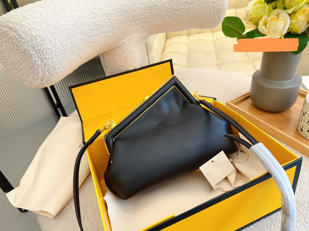 

F First Hobos Leather bags Lady Designer Luxury Purse High Quality Classic Shoulder Crossbody
