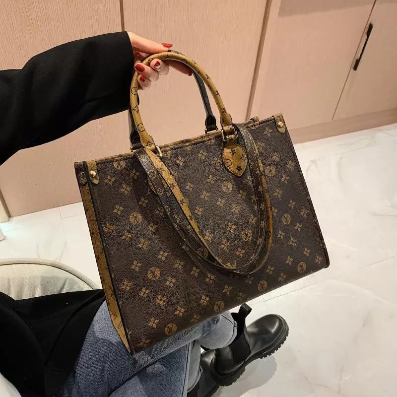 

Tote Bags Women Printed Shopping Designer Handbags Shoulder Large Capacity Women Evening bag, 13