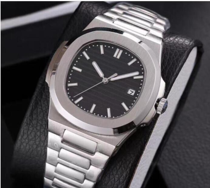 Japon 8215 Mouvement Bon U1 Usine Montre Carrée 40mm Cadran Bleu Noir Mécanique Transparent 2813 Mouvement Automatique Montres Pour Hommes