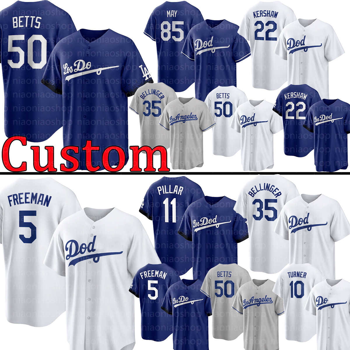 

50 Mookie Betts 5 Freddie Freeman Baseball Jersey Cody Bellinger Los''Angeles''Dodgers''Jerseys Justin Turner Clayton Kershaw Men Women Black City, Flex base jersey