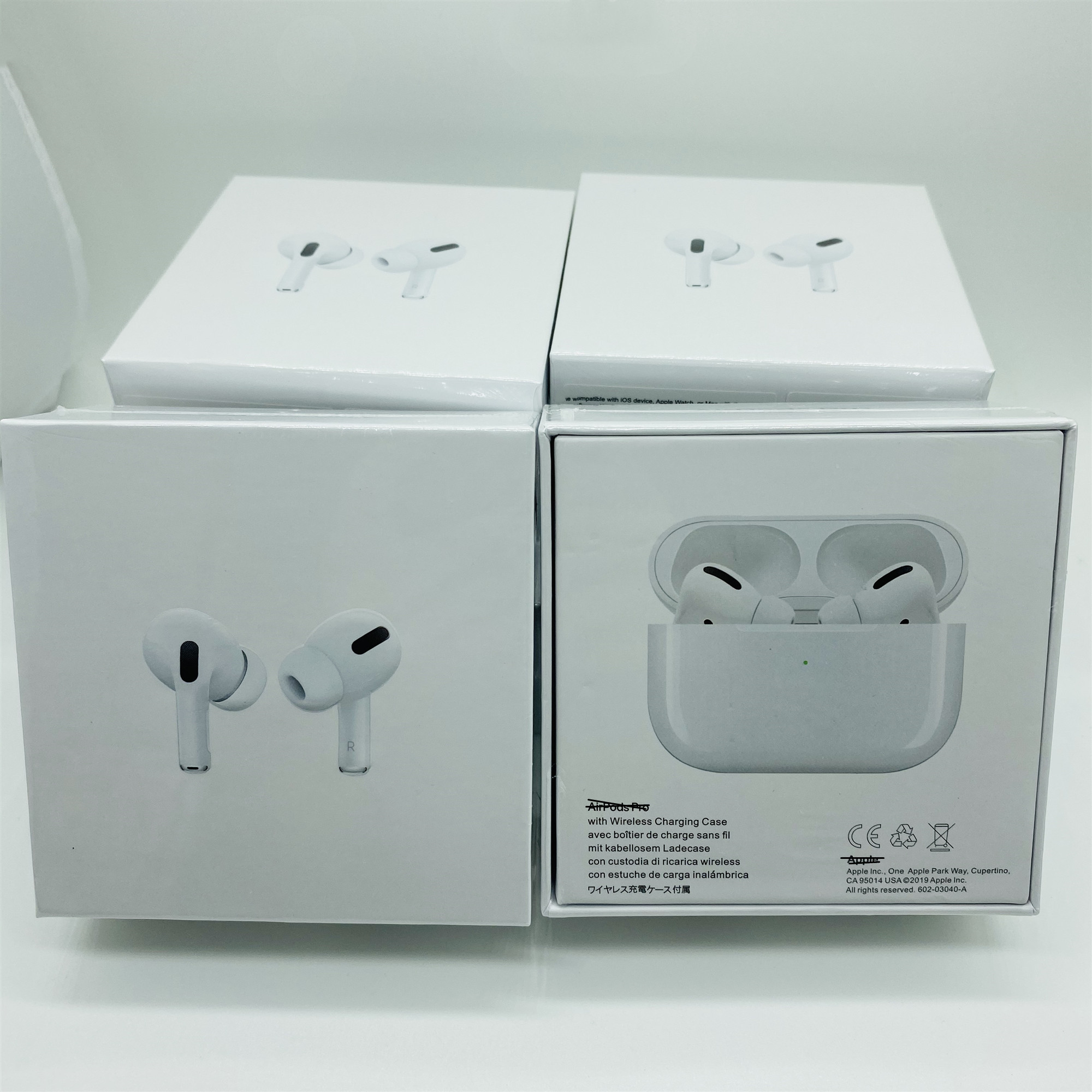 

1:1 TOP quality Apple AirPods 3 Pro Air Gen 3 Pods H1 Chip Transparency Earphones Wireless Charging Bluetooth Headphones AP3 AP2 Earbuds 2nd Headsets usps, Valid serial number