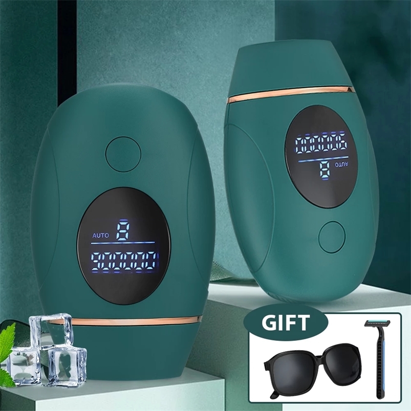 

IPL Hair Removal Laser Epilator 900000 Flash Shaving And Hair Removal Permanent Epilator For Women Men's Shaver Trimmer 220419