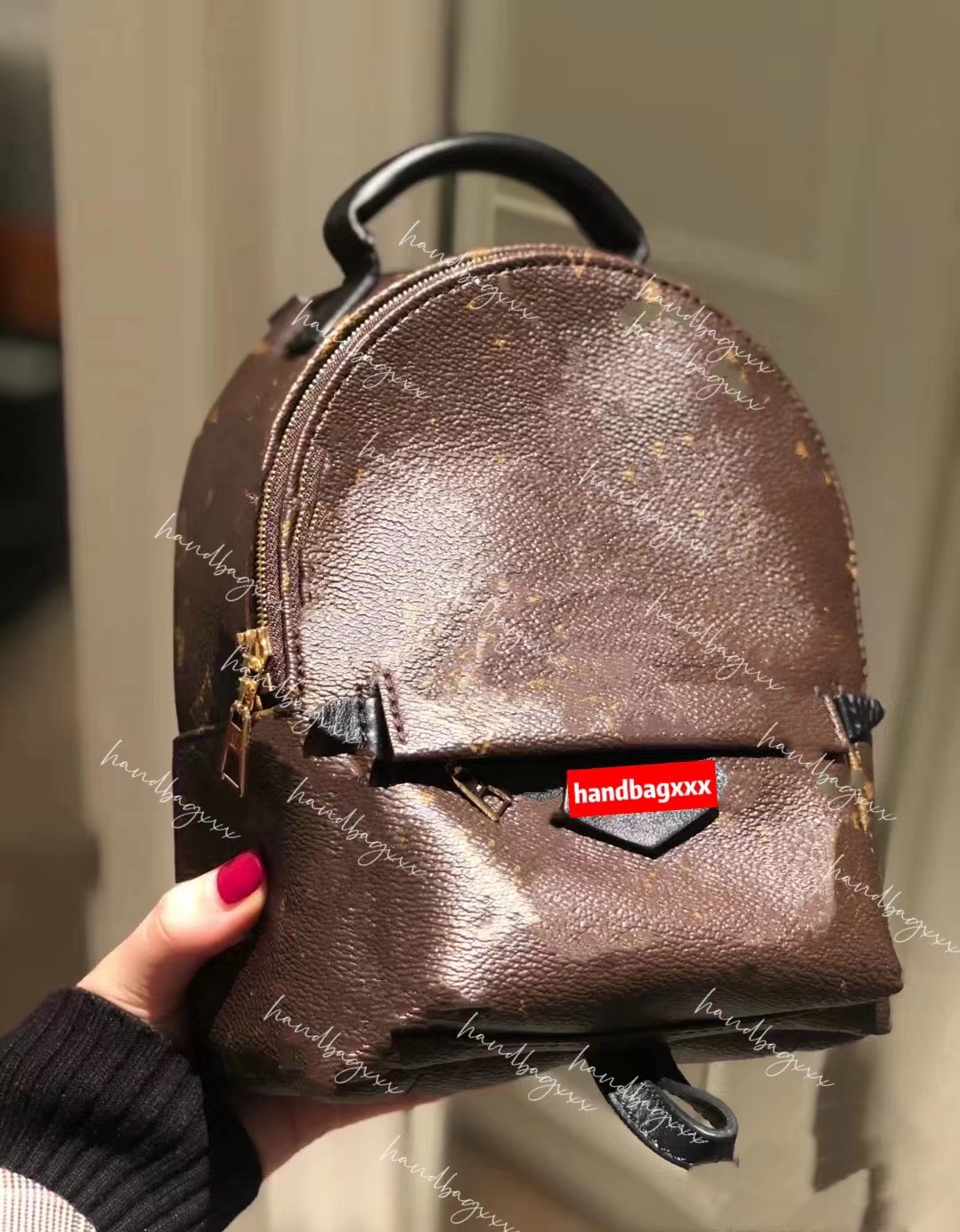

Top Fashion Pu Leather Mini Size Women Bag Children School Bags Backpacks Style Spring Lady backpack Travel HandBag 5 Colors, Special use for transport
