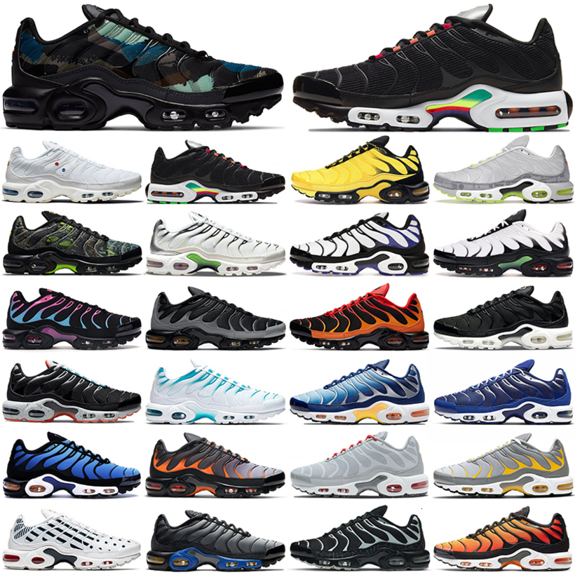 

TopQuality Tn Plus Mens Casual Shoes Men Women Black White Batman Hyper Psychic Blue Spider Web Oreo Neon Green Sustainable Trainers Sneakers Walking Chaussures, 36-46 triple black