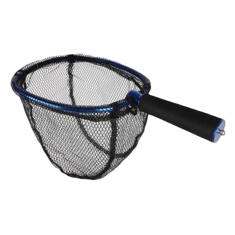 

Fishing Accessories 24.5cm Collapsible Nets Pole Casting Network Trap Net Tools Small Mesh Foldable Landing NetFishing