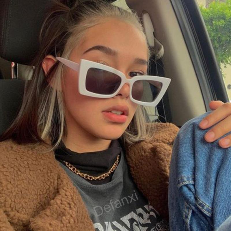 

Sunglasses Retro Small Rectangle Women Shades Classic White Square Ladies Sun Glasses UV400SunglassesSunglassesSunglasses