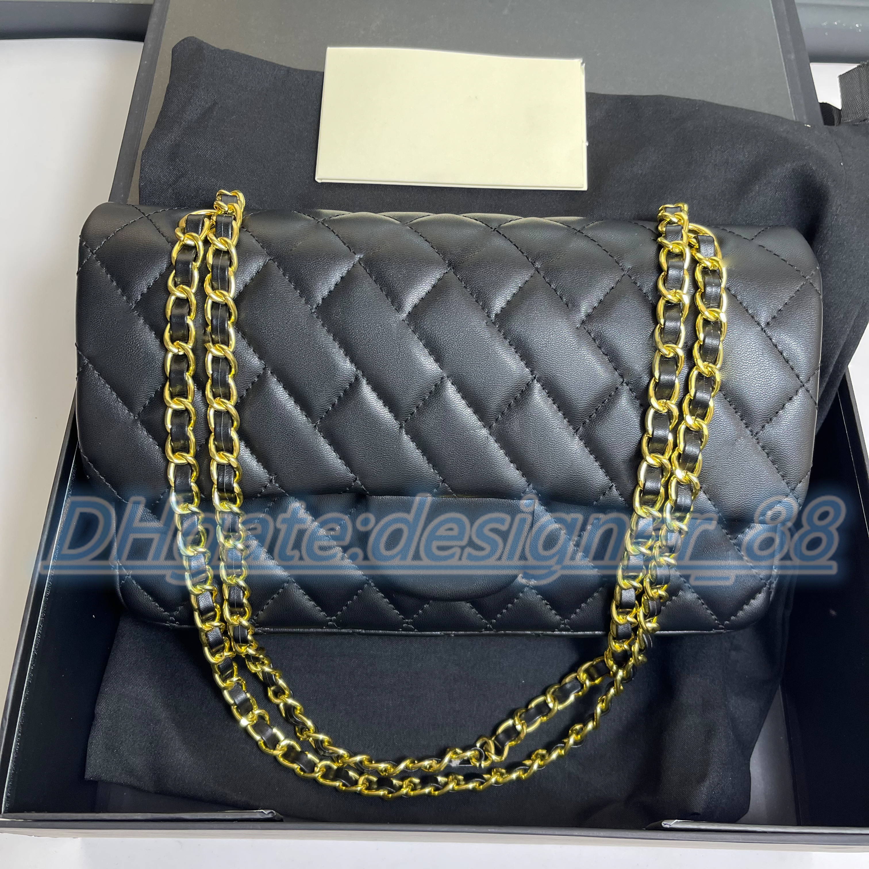 

luxury designer classic 19 Clutch Flap totes makeup Shoulder Bag caviar Fashion Handbag WOC cosmetic crossbody wholesale clutch Bags boy Leather handbags wallets, Box