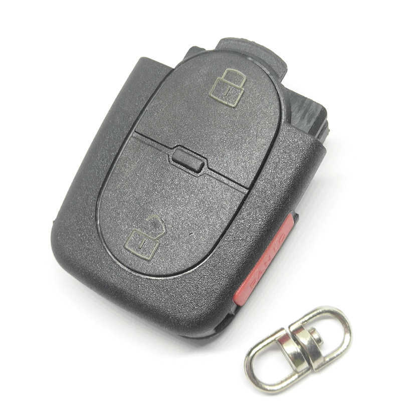 

Locksmith Supplies Auto 3/4 Button A-udi remote case 2032 battery holder for A1 S1 A3 A4 A5 A6 A8 Q5 Q7 TT RS