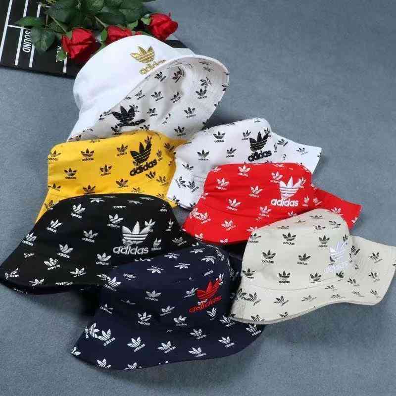 

Designer Bucket Trucker Straw Hat Man Woman japanese Embroidered Sunshade Fisherman's for Men Women, Single side hook black