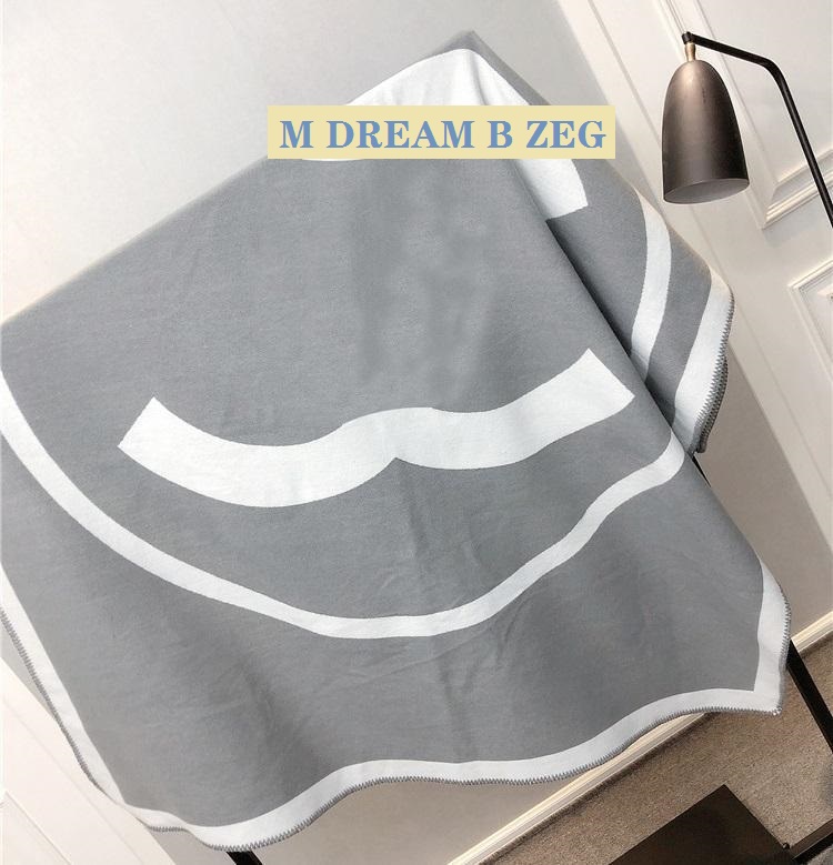

Designer Woolen Cashmere Blanket Shawl Scarf 130X180CM Thick Soft Wool Warm Sofa Bed Decoration Air Conditioning Portable Fleece Throw Blankets