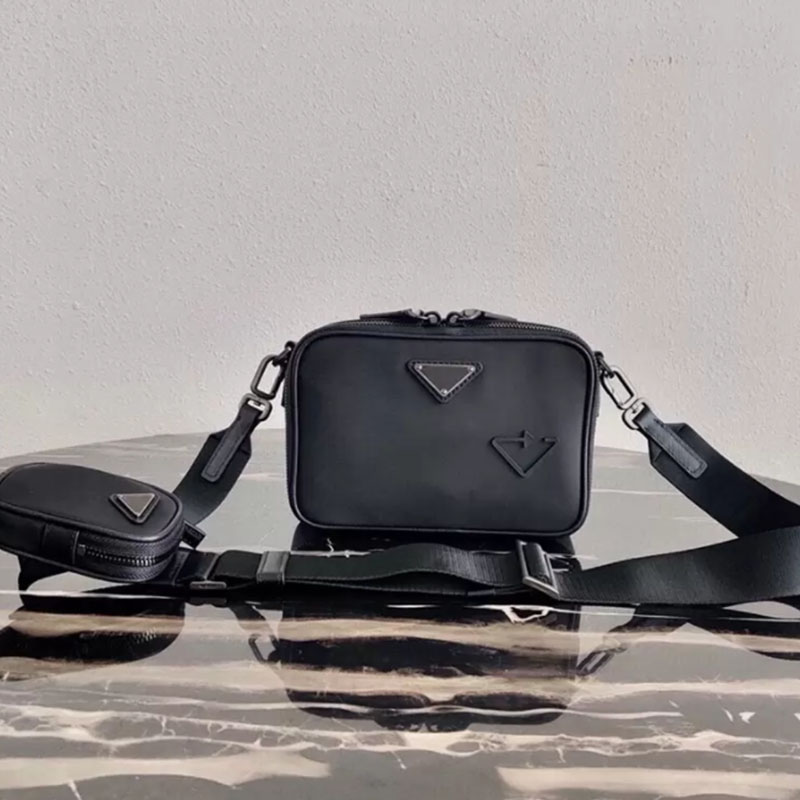 

Top quality mini bag 2022 fashion shoulder bags small wallet designer bag nylon leather handbag men and women coin purse, Size: 19cm